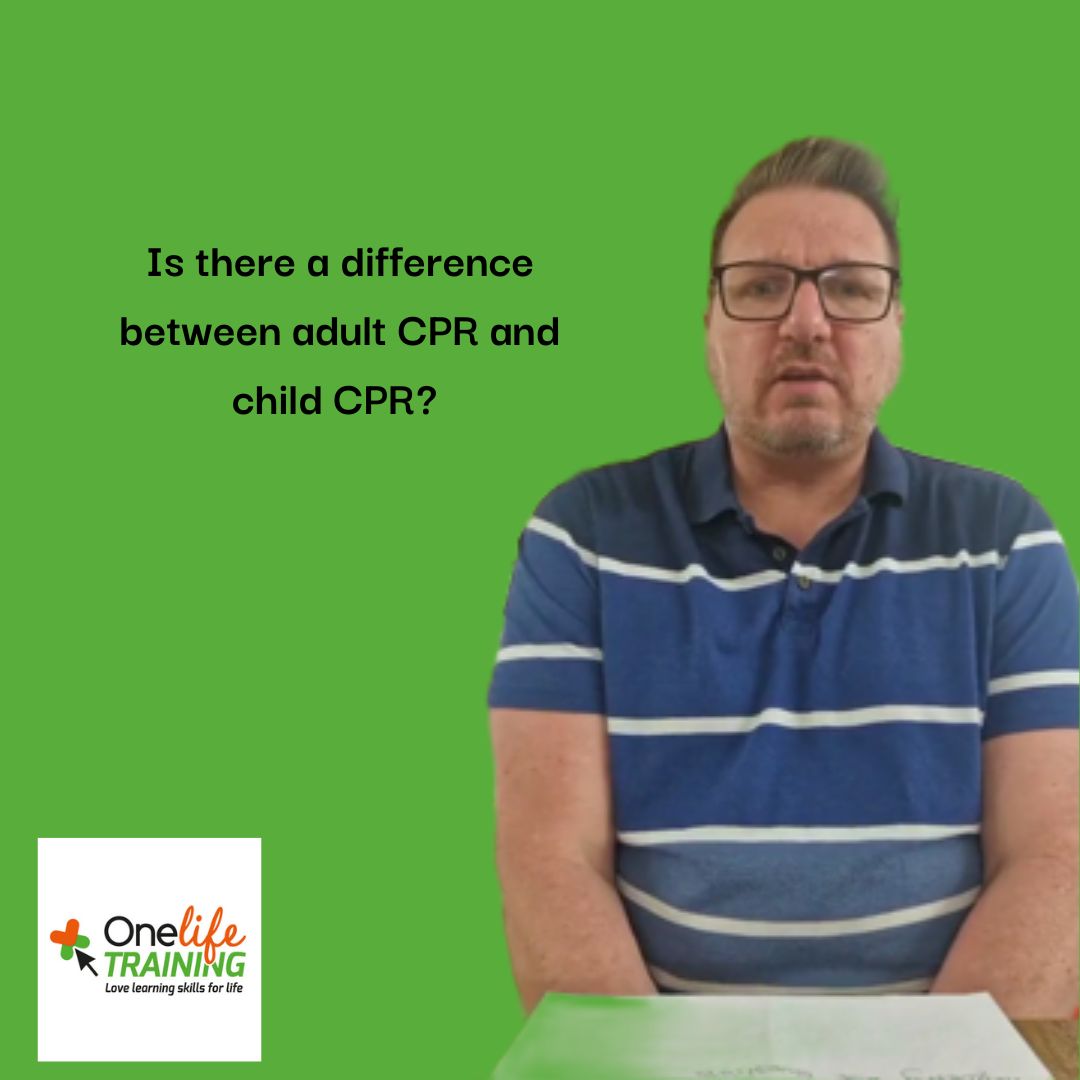 Adult vs child CPR