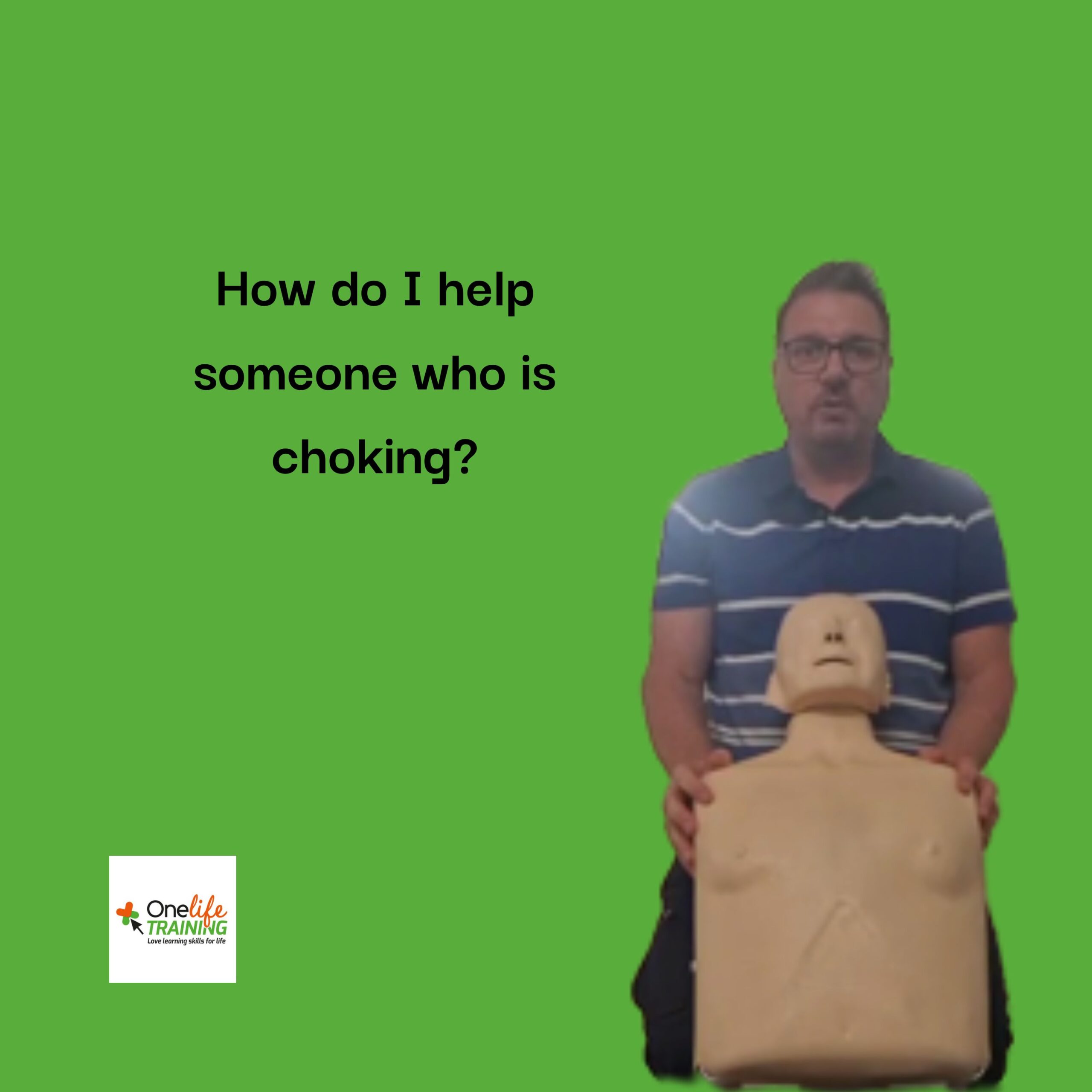 How do I help someone who is choking