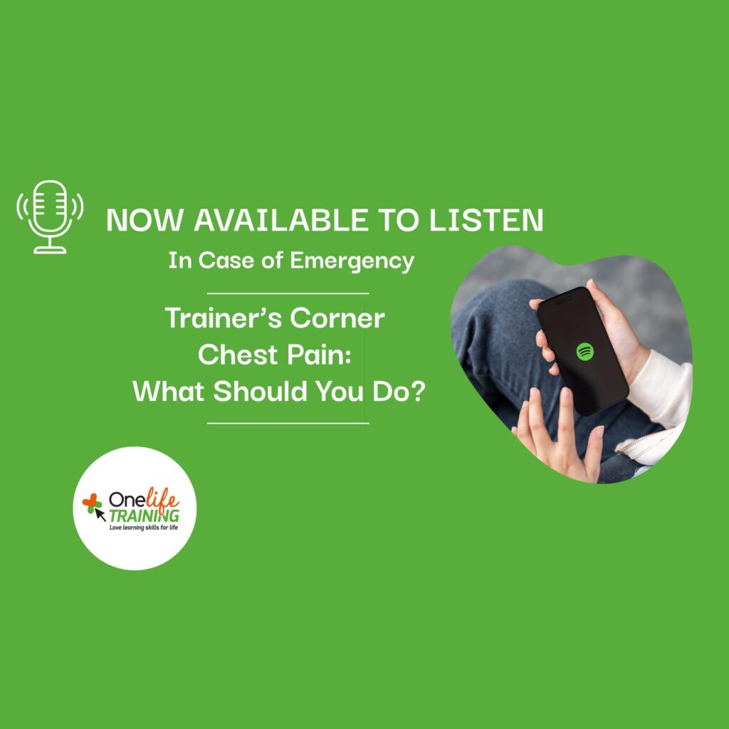Trainer's Corner podcast chest pain